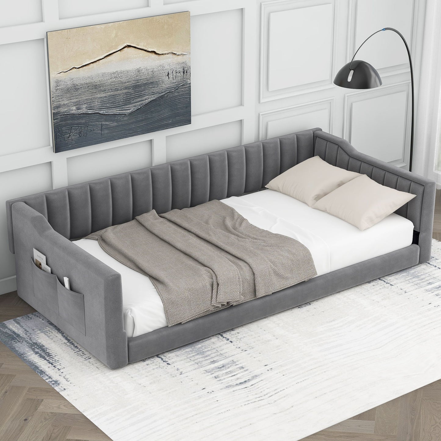 Daybed With Side Storage Pocket - The Sleep Loft - Online Mattress Showroom NYC