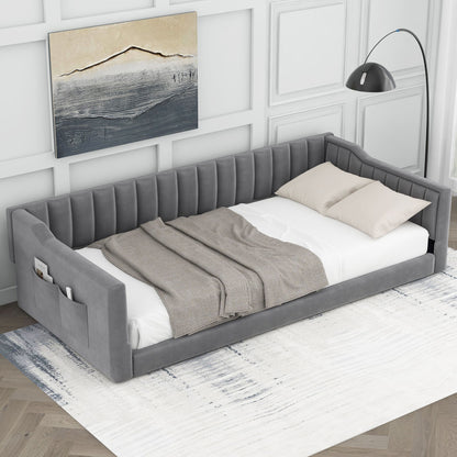 Daybed With Side Storage Pocket - The Sleep Loft - Online Mattress Showroom NYC