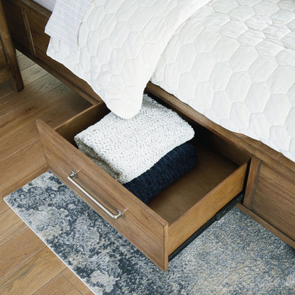 Cabalynn - Panel Bed With Storage - The Sleep Loft - Online Mattress Showroom NYC