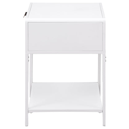 Duncan - 1 Drawer Bedside Table - The Sleep Loft - Online Mattress Showroom NYC