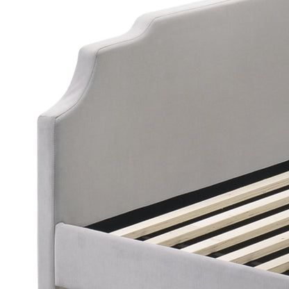 Peridot - Twin Daybed With Trundle - Dove Gray - The Sleep Loft - Online Mattress Showroom NYC