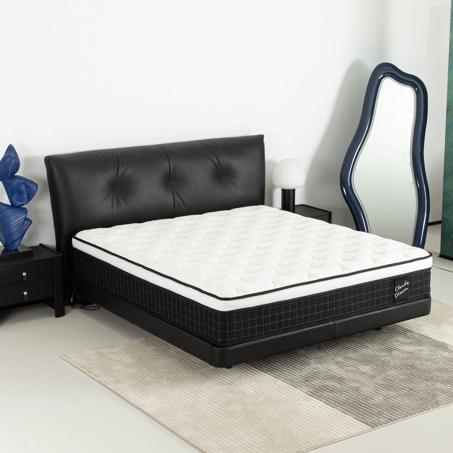 12" Hybrid Mattress With Individual Pocket Spring, Comortable Memory Foam - The Sleep Loft - Online Mattress Showroom NYC