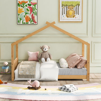 House Platform Bed With Headboard And Footboard, Roof Design - The Sleep Loft - Online Mattress Showroom NYC