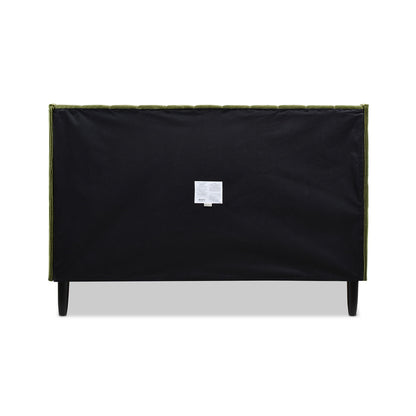 Aspen - Vertical Tufted Modern Headboard Platform Bed Set - The Sleep Loft - Online Mattress Showroom NYC