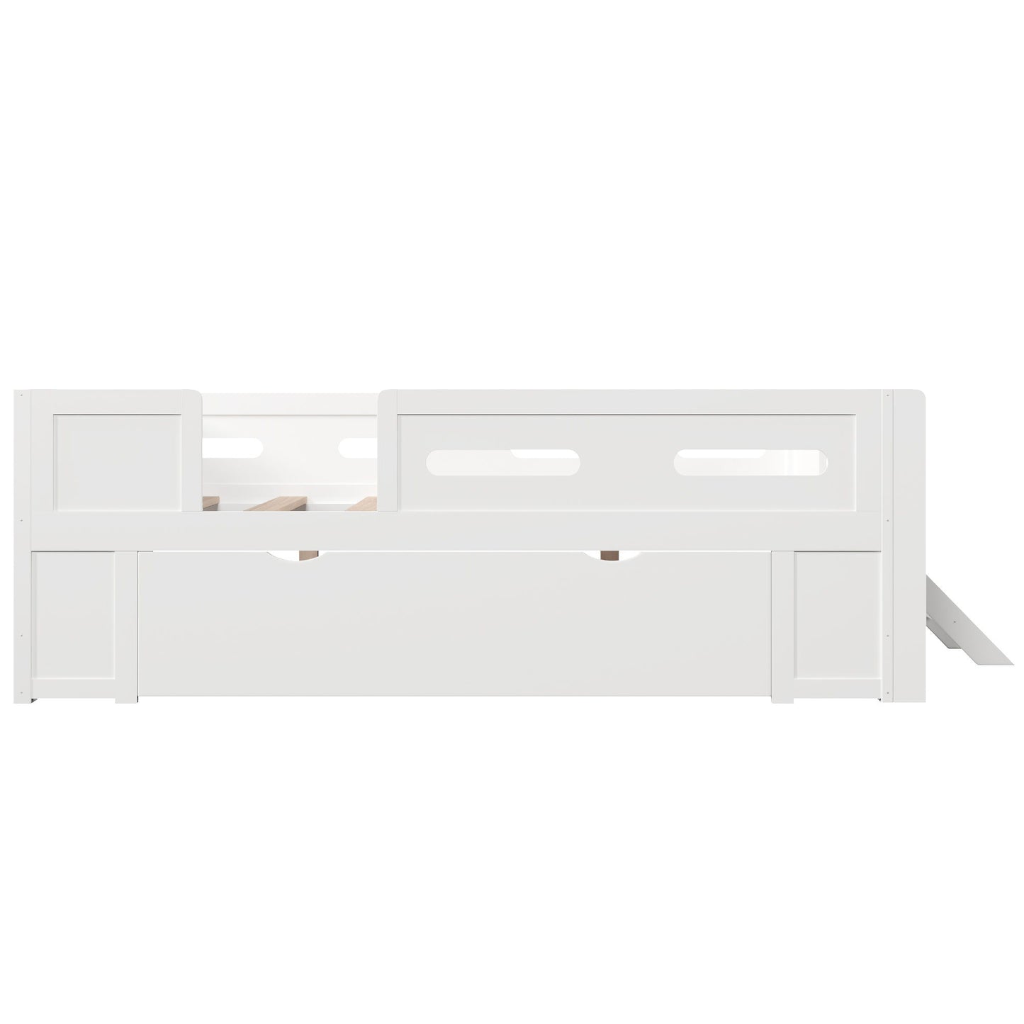 Platform Bed With Guardrail And Drawer - The Sleep Loft - Online Mattress Showroom NYC