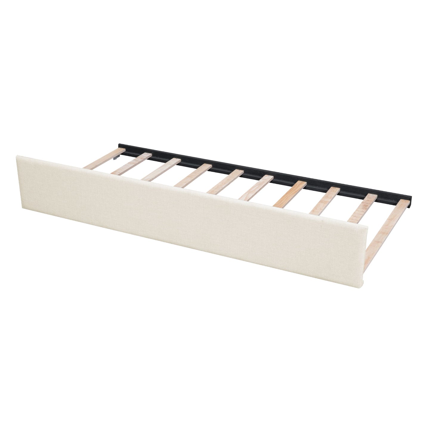 Upholstered Platform Bed With Trundle & Drawers - The Sleep Loft - Online Mattress Showroom NYC