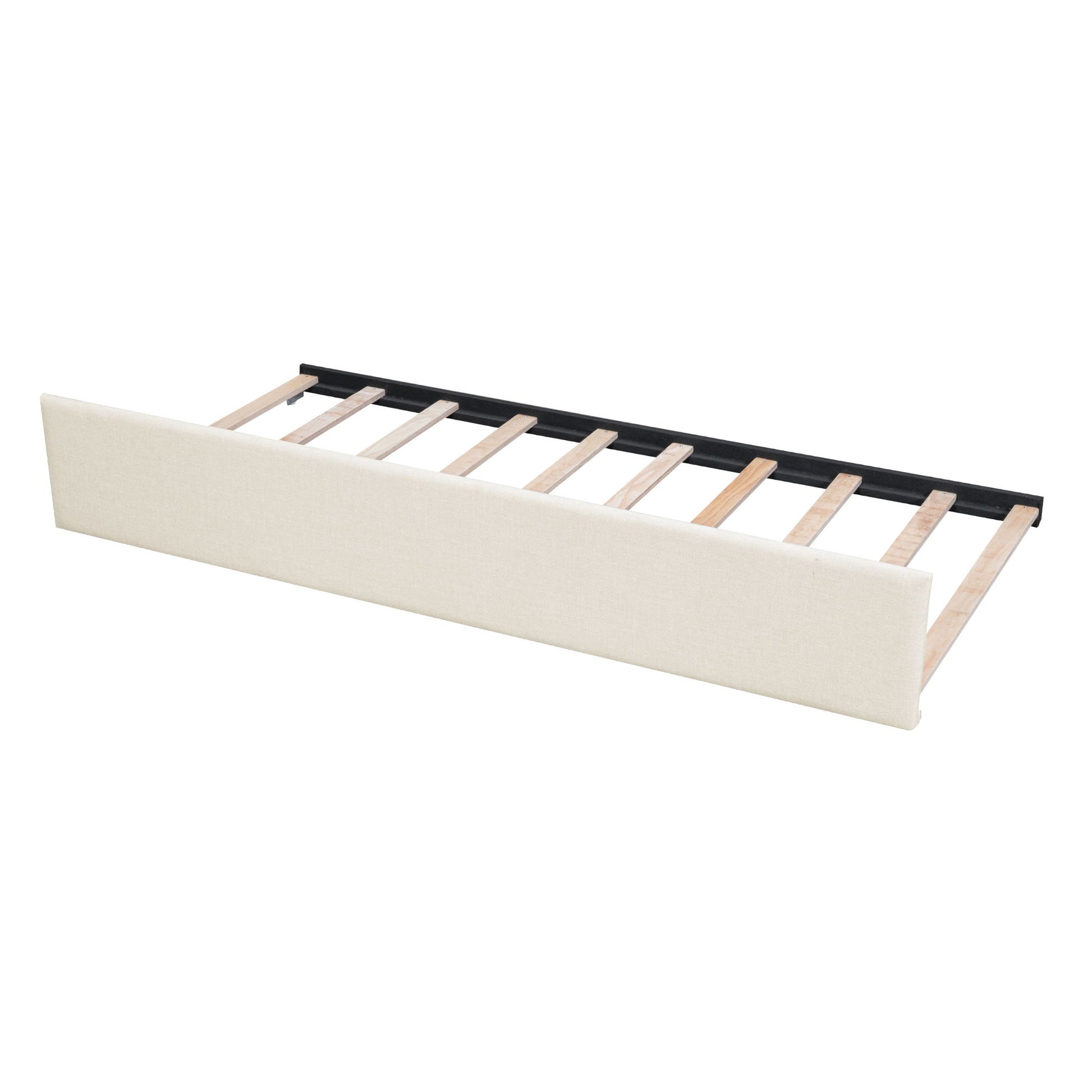 Upholstered Platform Bed With Trundle & Drawers - The Sleep Loft - Online Mattress Showroom NYC