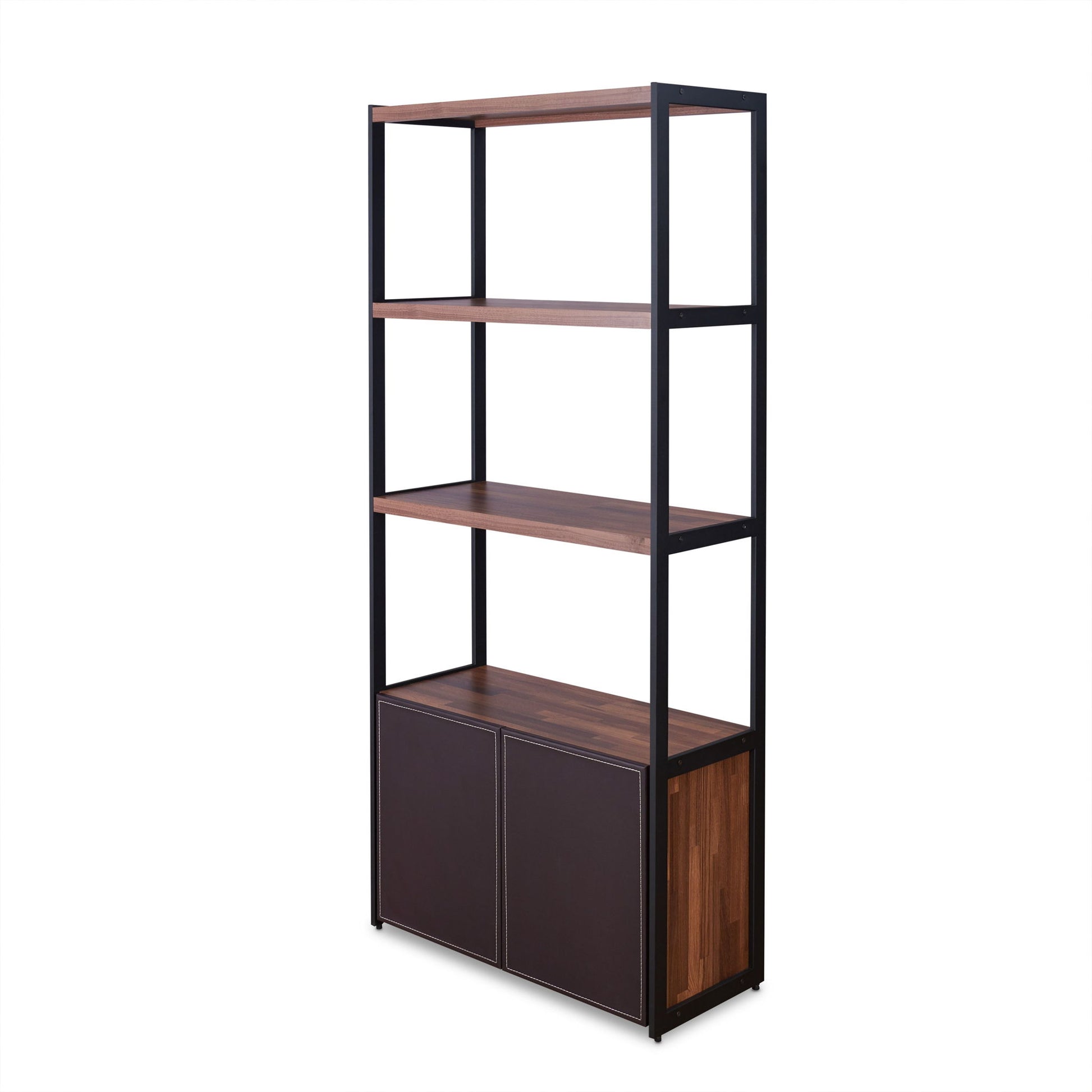 Sara - Bookshelf - Walnut - The Sleep Loft - Online Mattress Showroom NYC