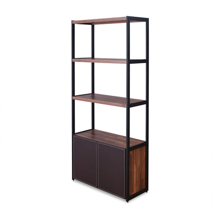 Sara - Bookshelf - Walnut - The Sleep Loft - Online Mattress Showroom NYC