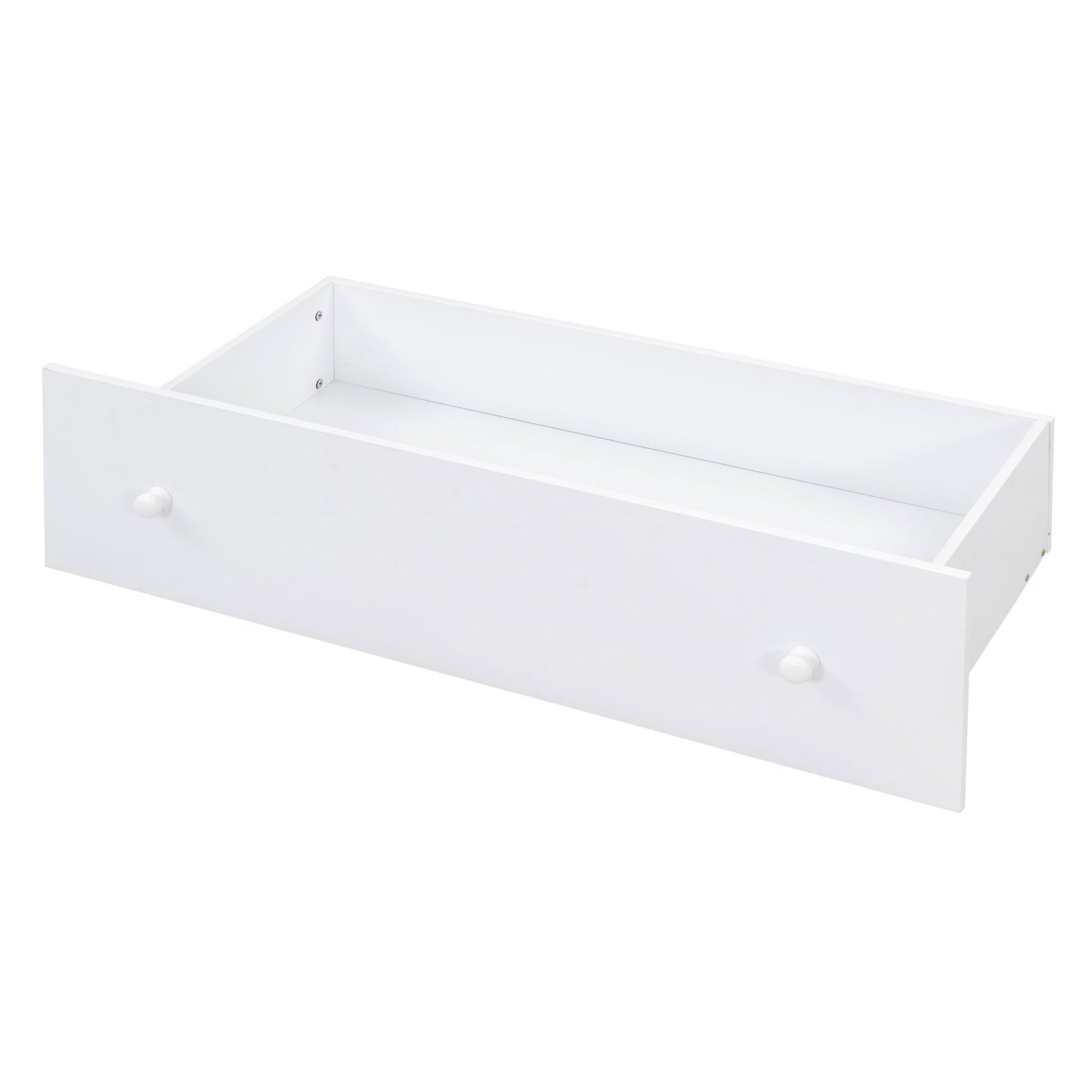 Loft Platform Bed With 7 Drawers And Full Guardrails, Modern L Shaped Space Savin - The Sleep Loft - Online Mattress Showroom NYC