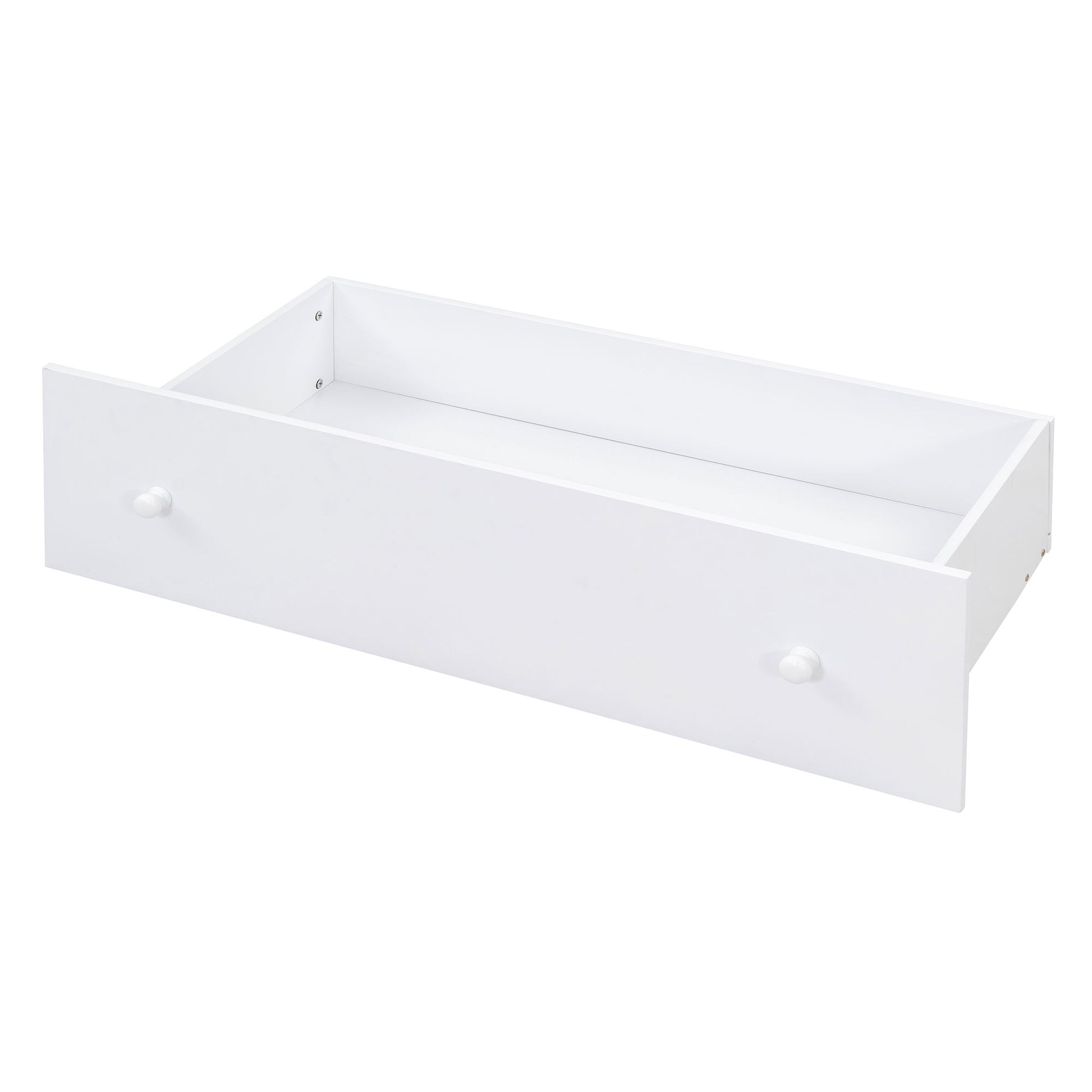 Loft Platform Bed With 7 Drawers And Full Guardrails, Modern L Shaped Space Savin - The Sleep Loft - Online Mattress Showroom NYC