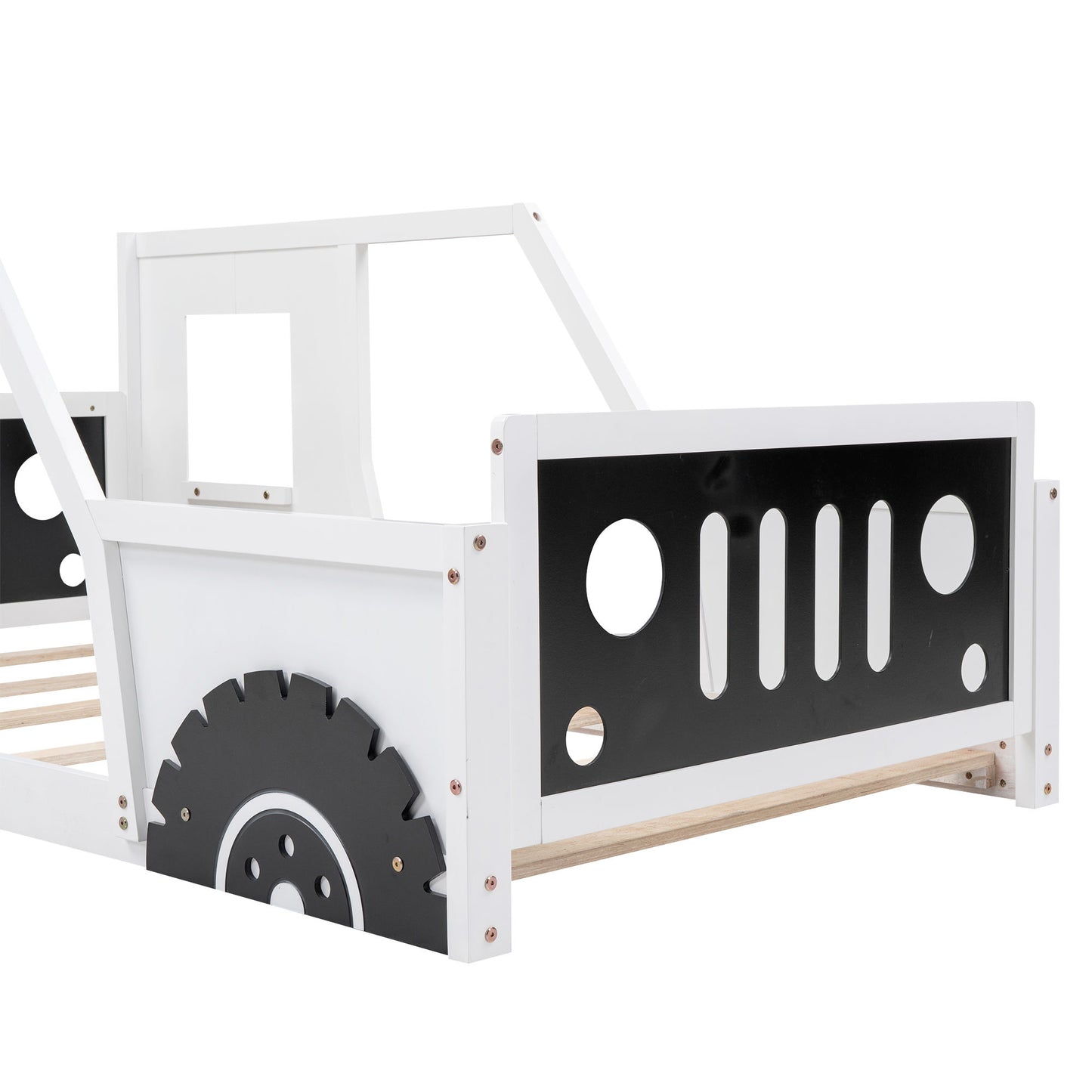 Classic Car Shaped Platform Bed With Wheels - The Sleep Loft - Online Mattress Showroom NYC