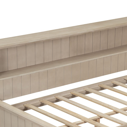 Daybed With Storage Shelves And 3 Drawers - The Sleep Loft - Online Mattress Showroom NYC