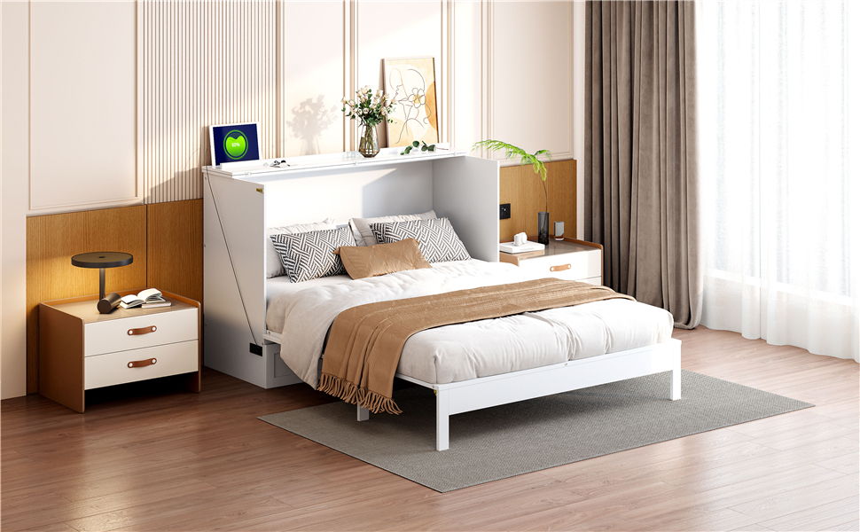 Murphy Bed With Large Drawers - The Sleep Loft - Online Mattress Showroom NYC