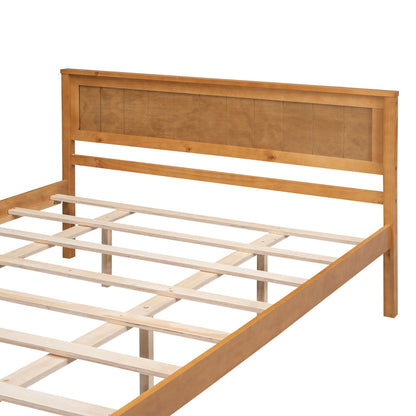 Platform Bed Frame With Headboard - The Sleep Loft - Online Mattress Showroom NYC