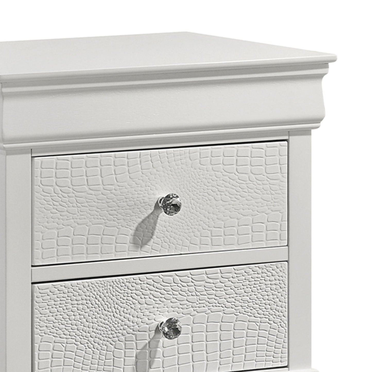 Blaze - 2 Drawer Nightstand - The Sleep Loft - Online Mattress Showroom NYC