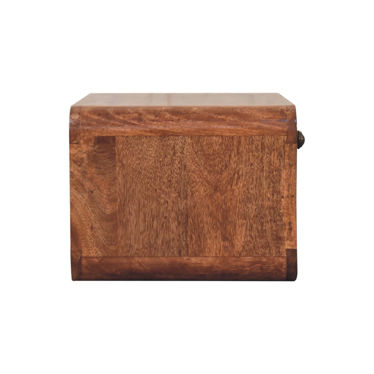 Curve Upper Slot Floating Nightstand - The Sleep Loft - Online Mattress Showroom NYC