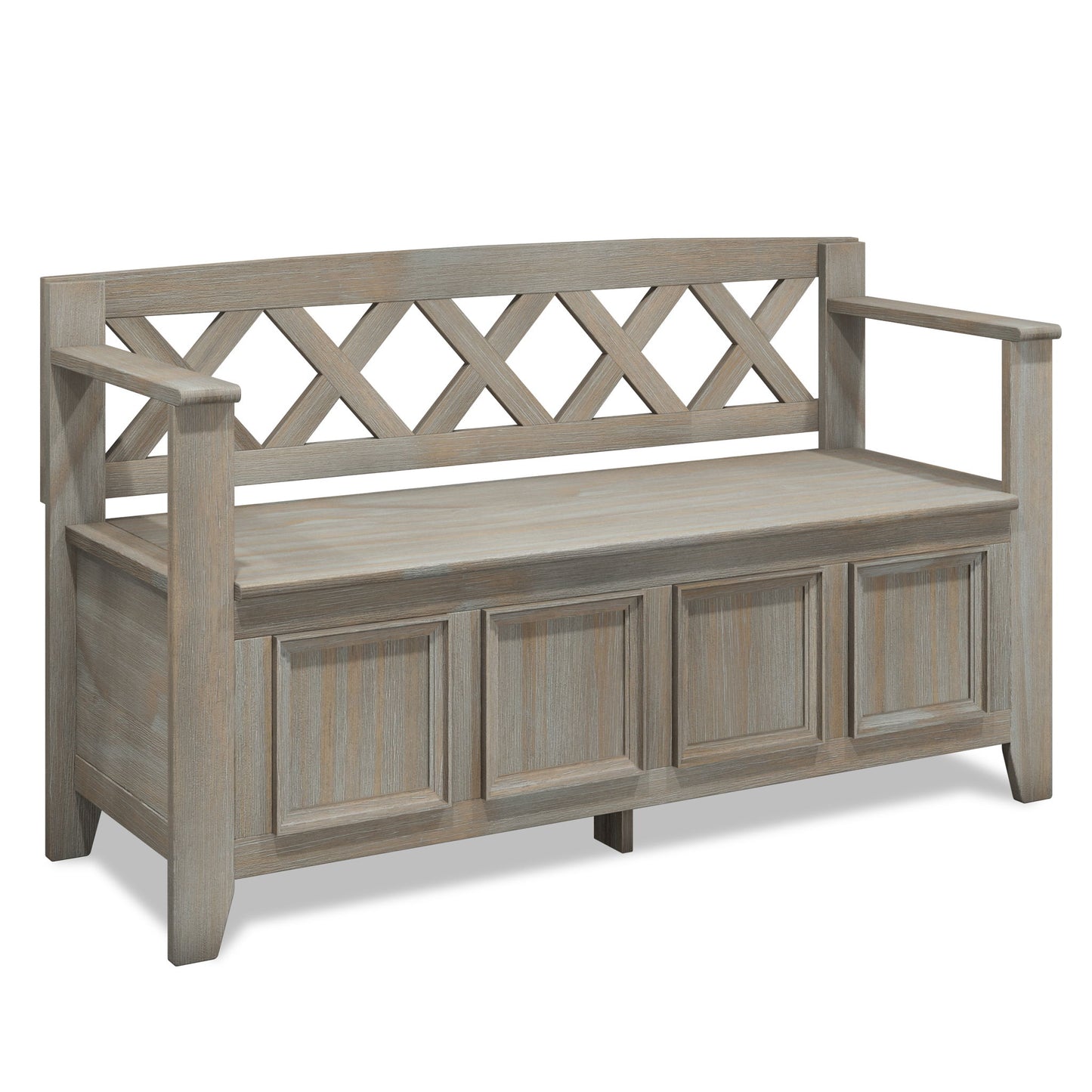 Amherst - Handcrafted Entryway Storage Bench - The Sleep Loft - Online Mattress Showroom NYC
