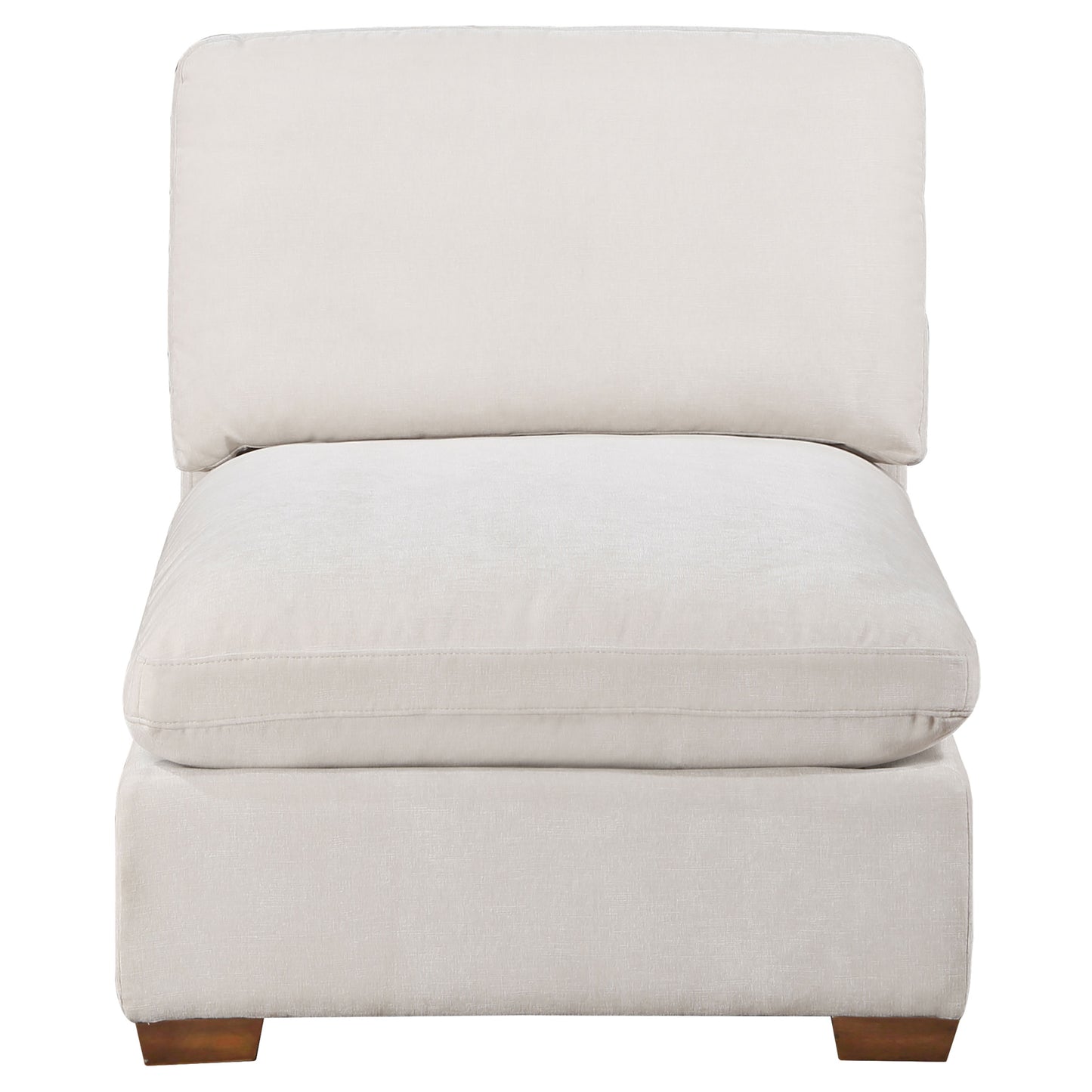 Lakeview 5-piece Upholstered Modular Sectional Sofa Ivory