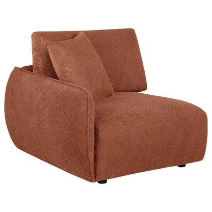 Elysia 6-piece Fabric Upholstered Modular Sectional Sofa Coral