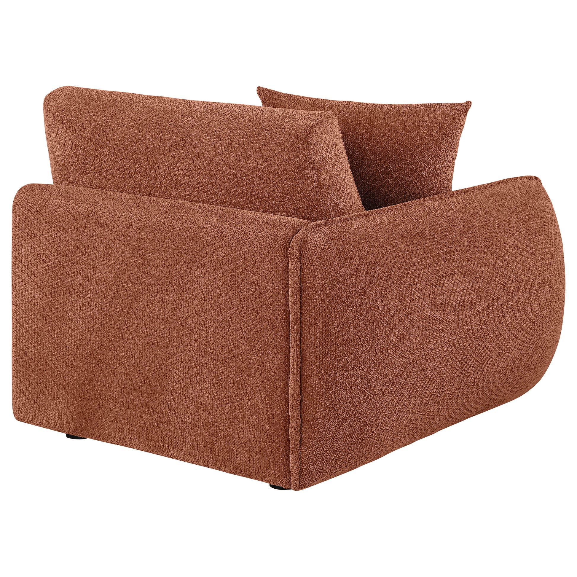 Elysia Fabric Upholstered Modular LAF Chair Coral