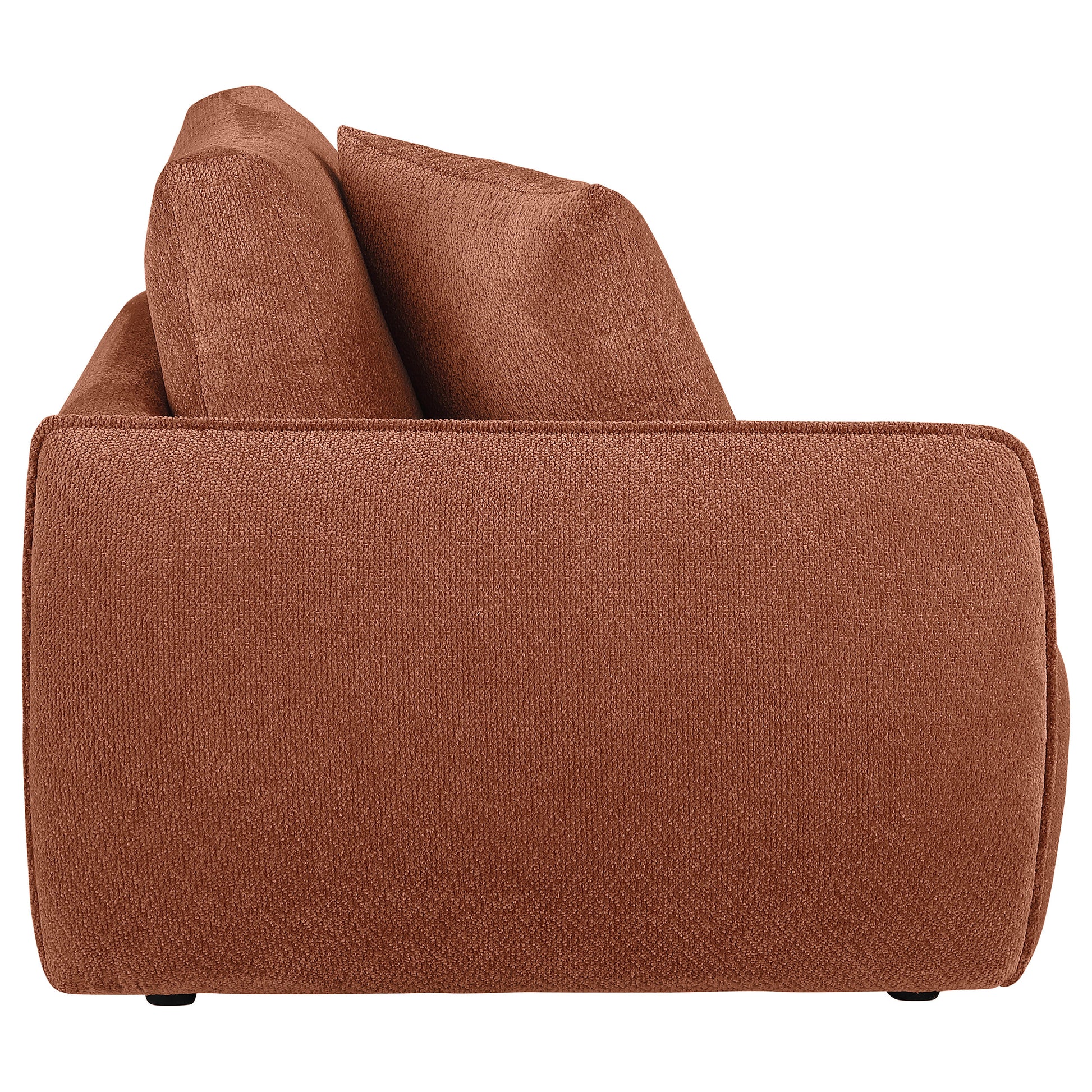 Elysia Fabric Upholstered Modular LAF Chair Coral