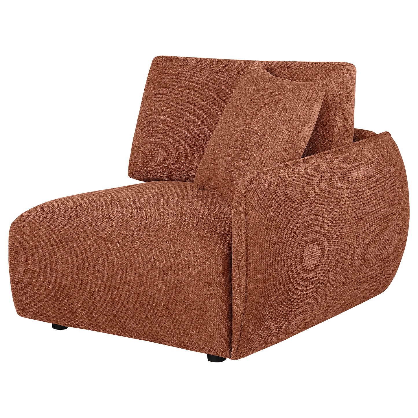 Elysia Fabric Upholstered Modular RAF Chair Coral