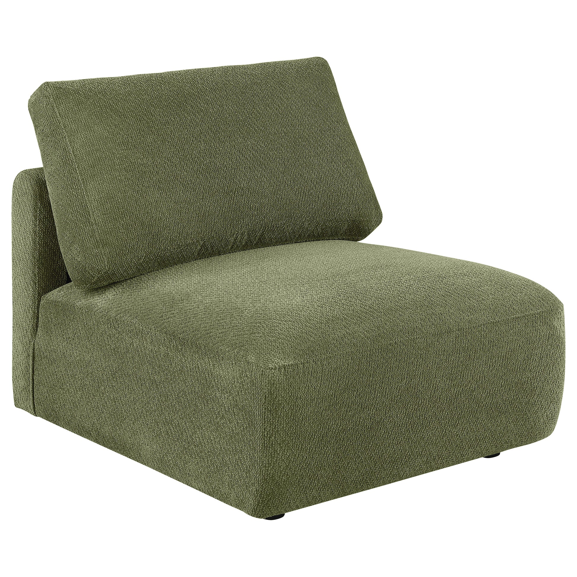Elysia 6-piece Fabric Upholstered Modular Sectional Sofa Green