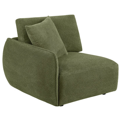 Elysia 6-piece Fabric Upholstered Modular Sectional Sofa Green