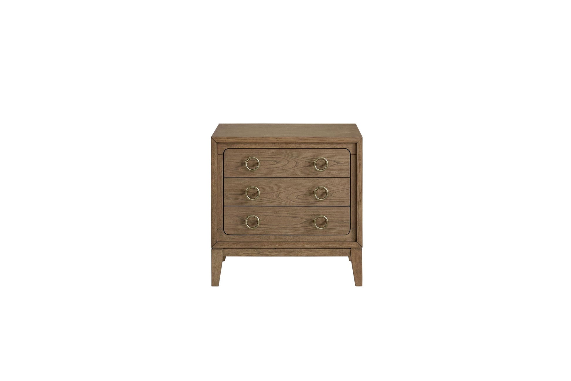 3 Drawer Nightstand With USB - Latte - The Sleep Loft - Online Mattress Showroom NYC
