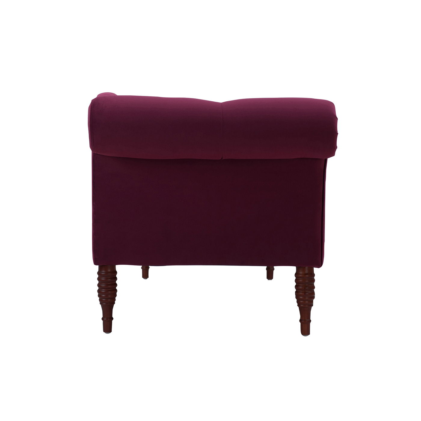 Samuel - Tufted Roll Arm Chaise Lounge - The Sleep Loft - Online Mattress Showroom NYC