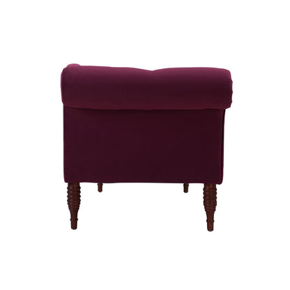 Samuel - Tufted Roll Arm Chaise Lounge - The Sleep Loft - Online Mattress Showroom NYC