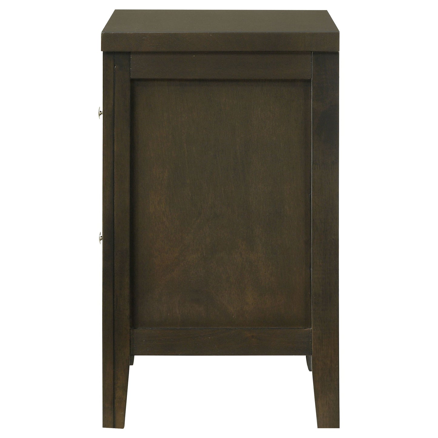 Clement - 2 Drawer Nightstand Bedside Table - Espresso - The Sleep Loft - Online Mattress Showroom NYC