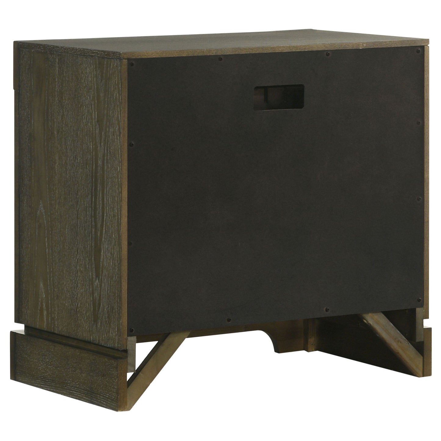Sundance - 2 Drawer Nightstand - Dark Brown - The Sleep Loft - Online Mattress Showroom NYC