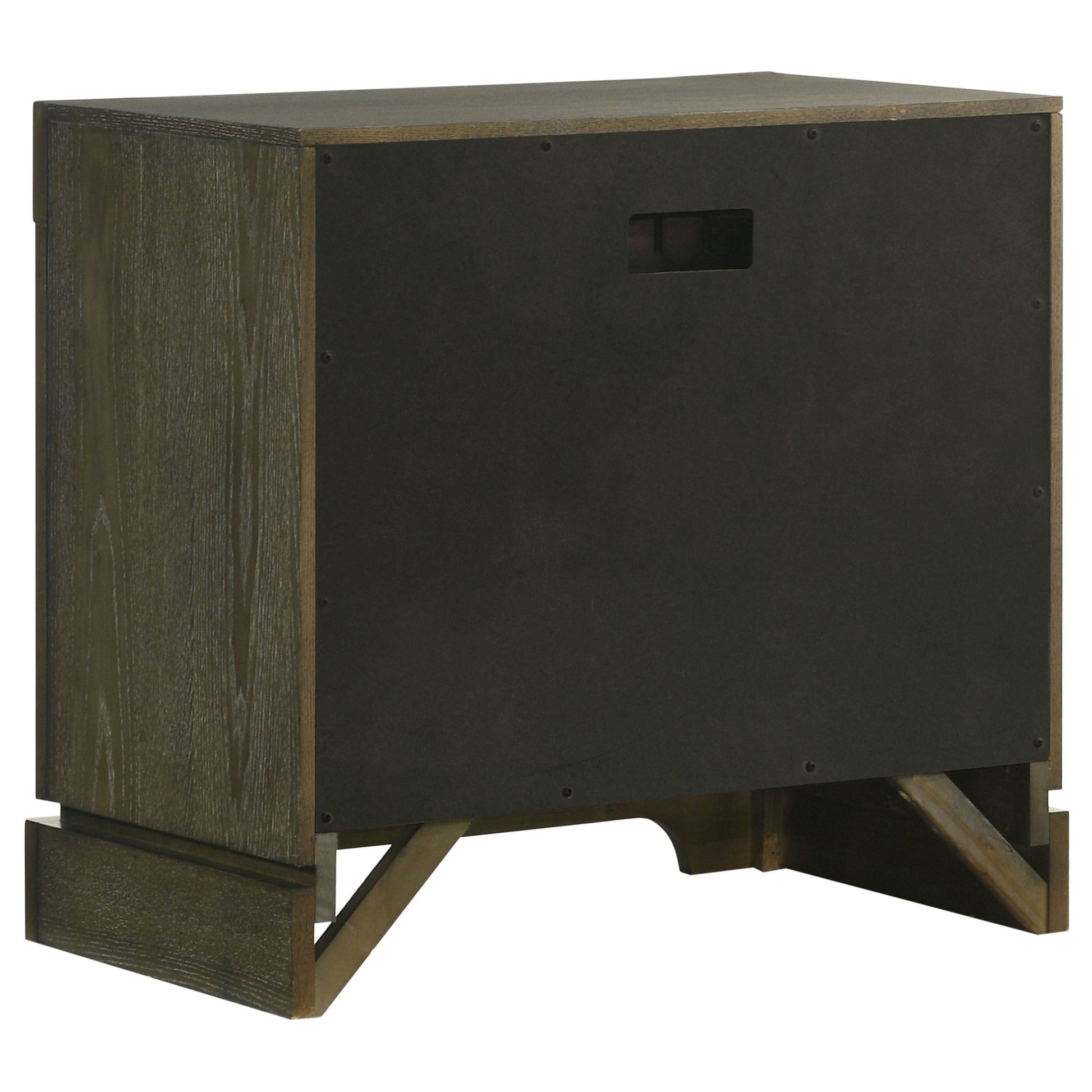 Sundance - 2 Drawer Nightstand - Dark Brown - The Sleep Loft - Online Mattress Showroom NYC