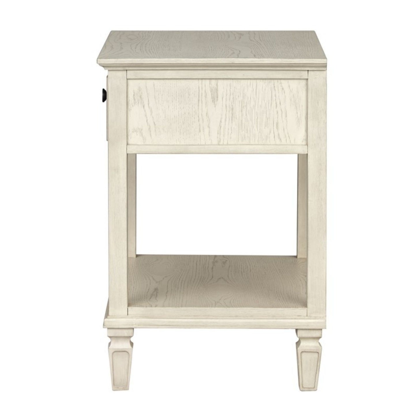 Victoria - Bedside Table With Drawer And Shelf - The Sleep Loft - Online Mattress Showroom NYC