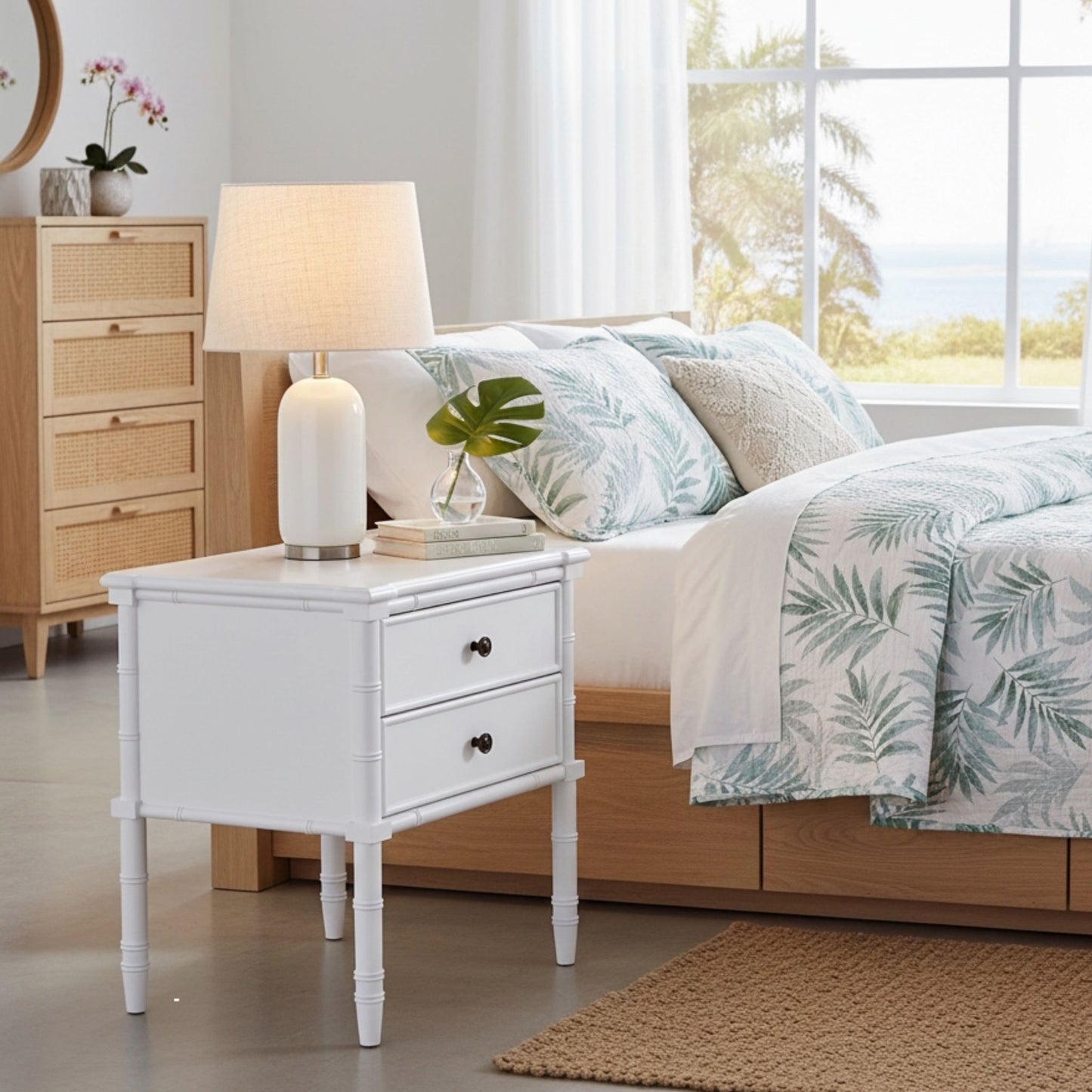 Emmett - 2 Drawer Nightstand - The Sleep Loft - Online Mattress Showroom NYC