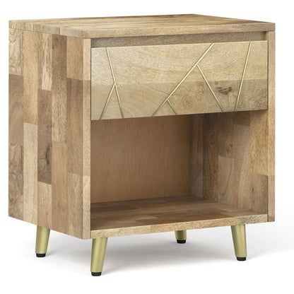 Jager - Bedside Table - Natural - The Sleep Loft - Online Mattress Showroom NYC