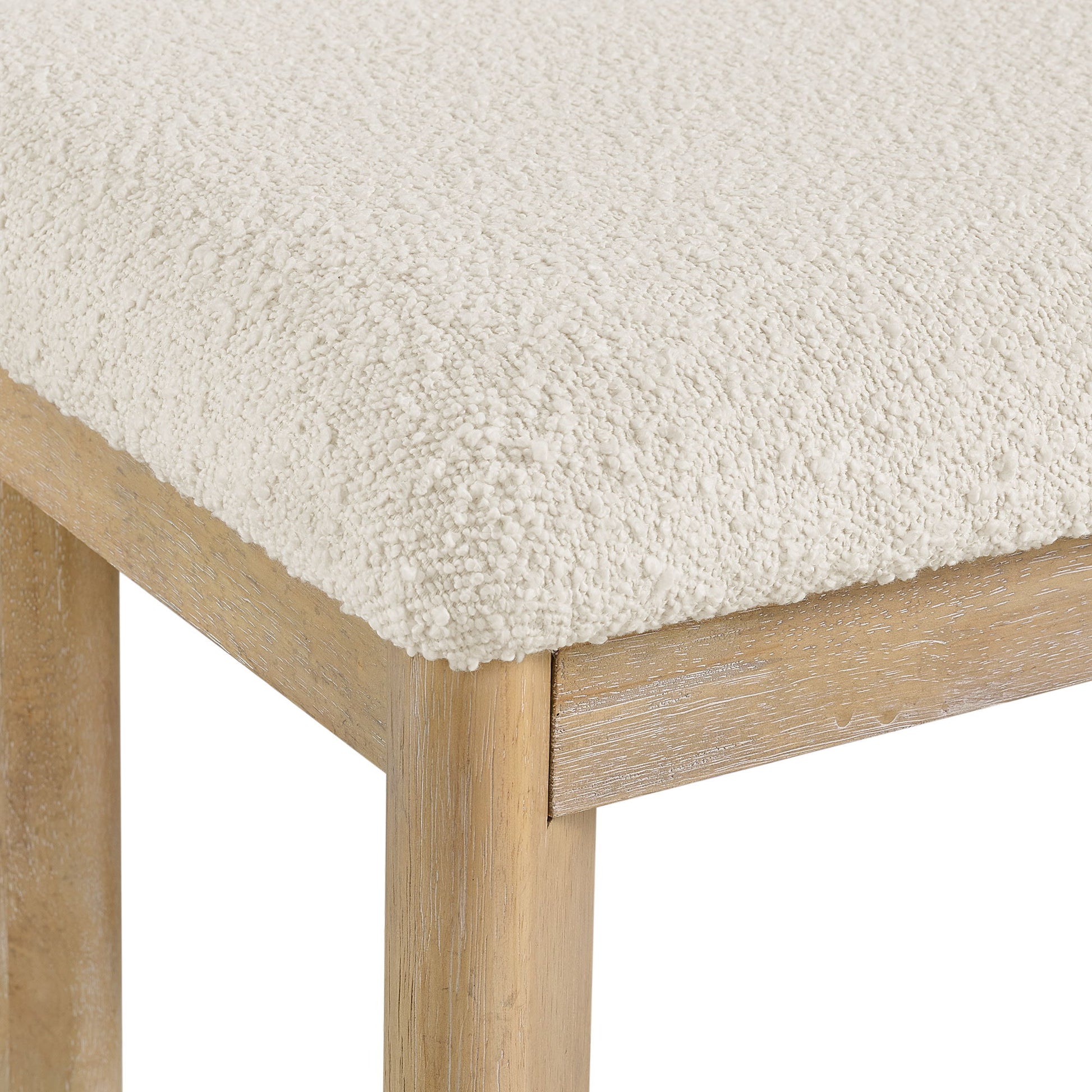 Upholstered Dining Bench - Brown - The Sleep Loft - Online Mattress Showroom NYC