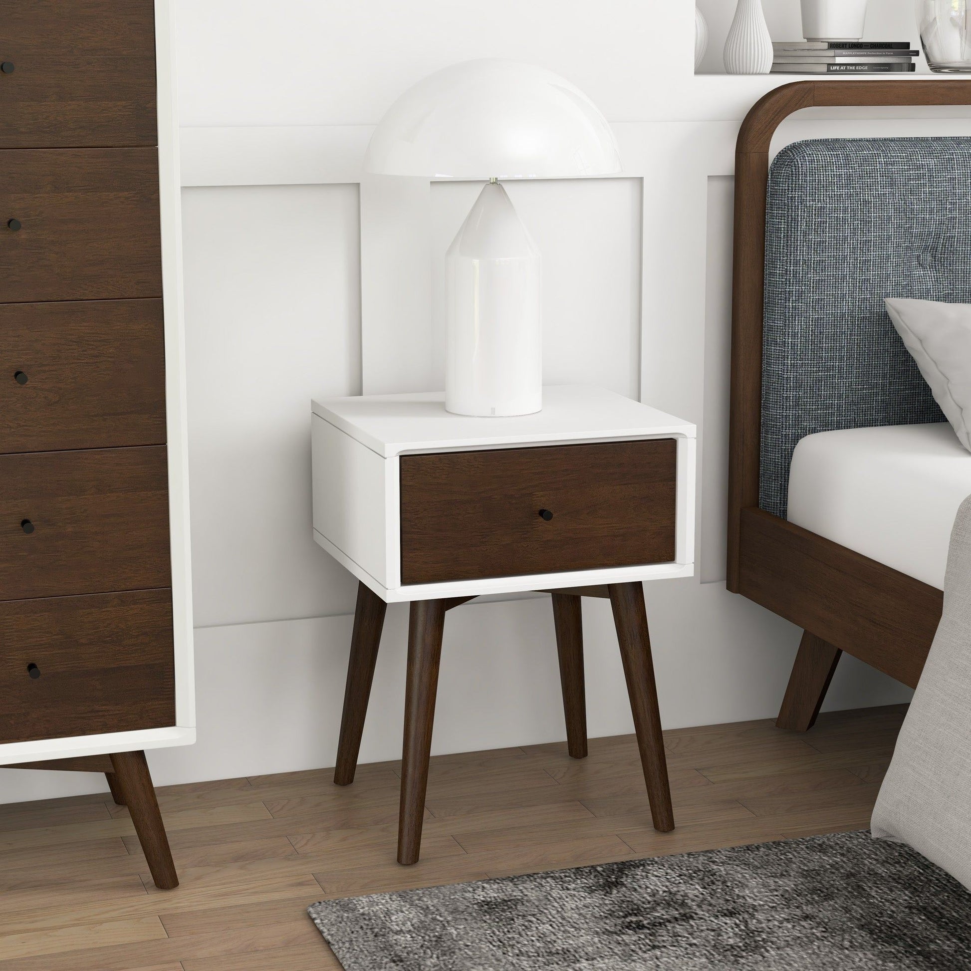 Avery - Modern Design Night Stand - The Sleep Loft - Online Mattress Showroom NYC