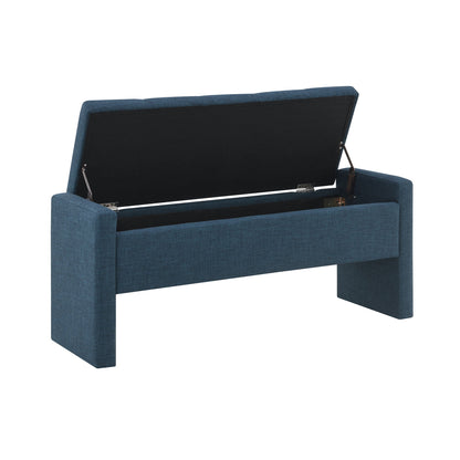 Modern Upholstered Large Bed End Bench With Storage - The Sleep Loft - Online Mattress Showroom NYC
