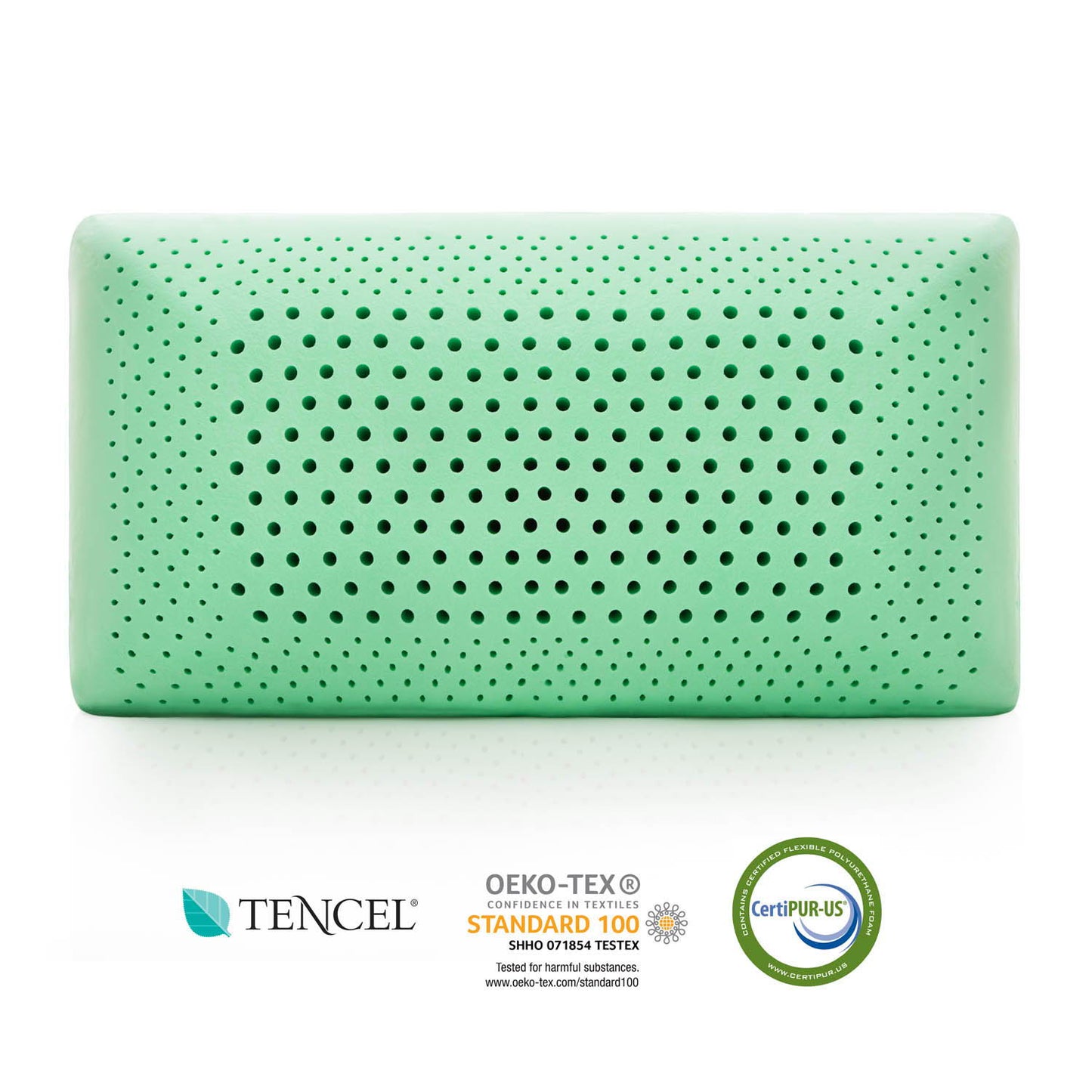 Zoned ActiveDough + Peppermint - Pillow - The Sleep Loft - Online Mattress Showroom NYC