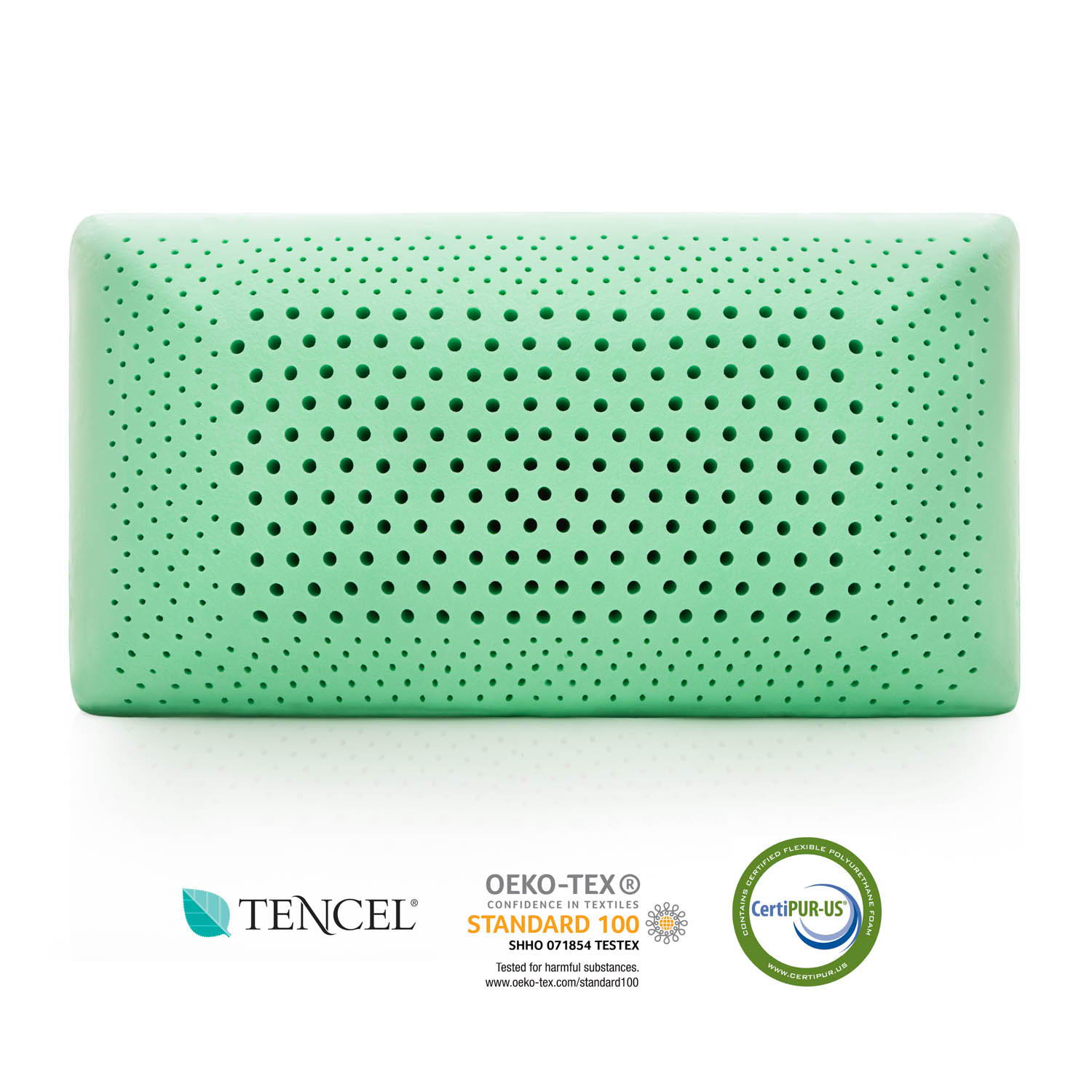 Zoned ActiveDough + Peppermint - Pillow - The Sleep Loft - Online Mattress Showroom NYC