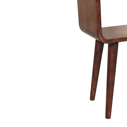 Minimalist Open Curved Nightstand - The Sleep Loft - Online Mattress Showroom NYC