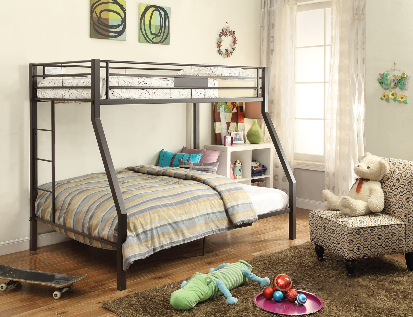 Limbra - Spacious Design Double Bunk Bed - The Sleep Loft - Online Mattress Showroom NYC