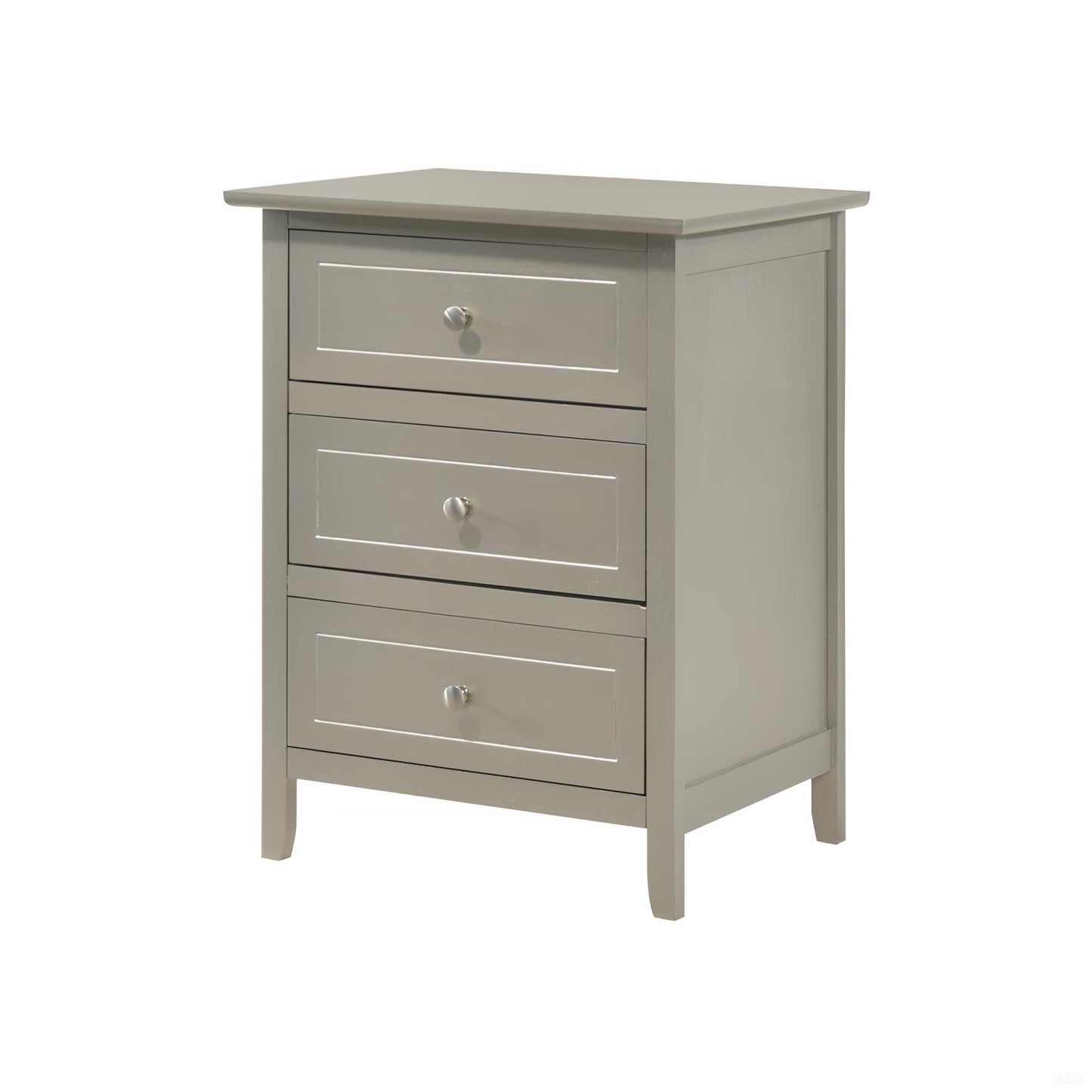 Dove Tailed Drawers 3 Drawer Nightstand