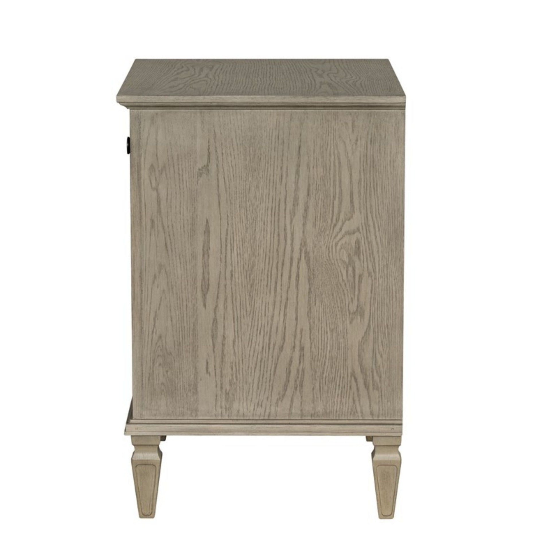 Victoria - Nightstand With Open Storage - The Sleep Loft - Online Mattress Showroom NYC