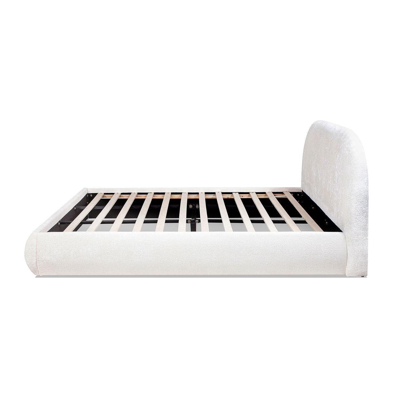 Archie Puffy Grounded - Upholstered Platform Bed - The Sleep Loft - Online Mattress Showroom NYC