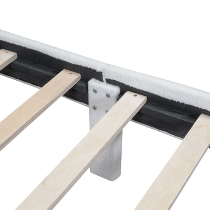 Upholstered Platform Bed With Drawer - The Sleep Loft - Online Mattress Showroom NYC