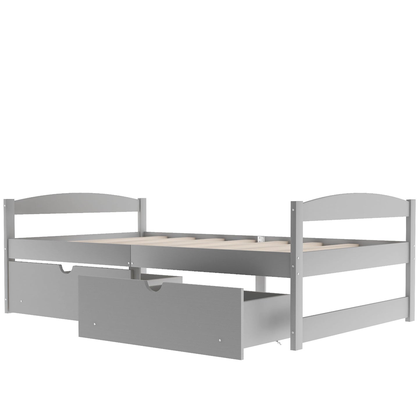 Platform Bed With 2 Drawers - The Sleep Loft - Online Mattress Showroom NYC